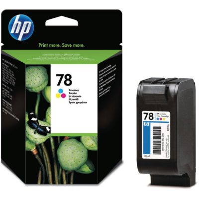 Hp 78 Ink Cartridge, Tri-Colour Single Pack, C6578AE Hp 78 Ink Cartridge, Tri-Colour Single Pack, C6578AE